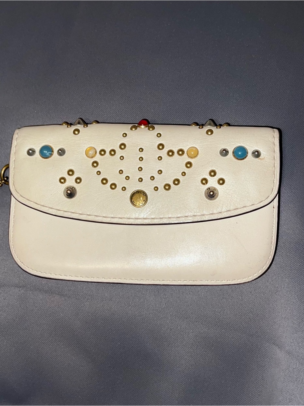 Coach Clutch Wristlet with Rivets 1941
Glovetanned Leather